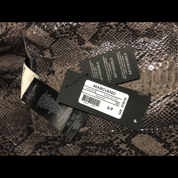Guess by Marciano “Nessa “Snake Print Coat - Picture 4 of 8